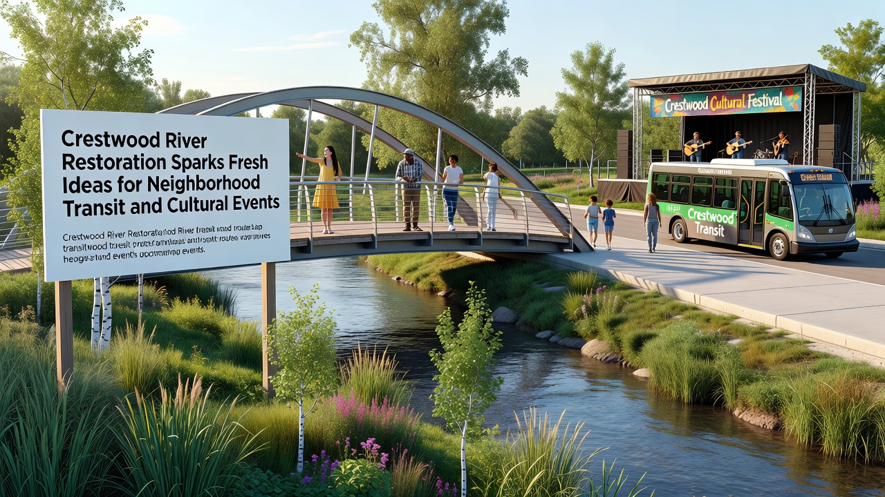 Crestwood River Restoration Sparks Fresh Ideas for Neighborhood Transit and Cultural Events