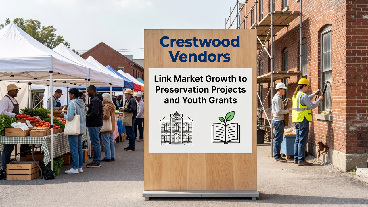 Crestwood Vendor Networks Connect Market Expansion With Historic Preservation and Youth Funding Programs